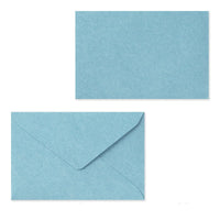 Ensemble de cartes typographiques Cadre bleu